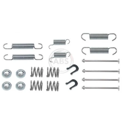 Imagem de A.B.S. 0870Q Kit de acessórios, maxilas do travão TOYOTA: Land Cruiser Prado 70 SUV, NISSAN: Patrol Hardtop, 3/2 SUV