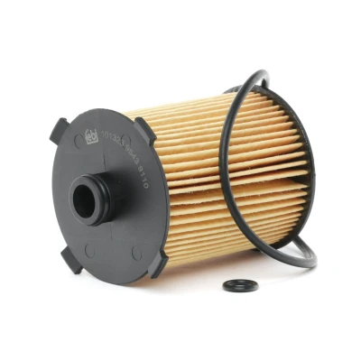 Imagem de FEBI BILSTEIN 101323 Filtro de óleo com retentor Cartucho filtrante VOLVO: V40 Hatchback, V60 I, XC60 I