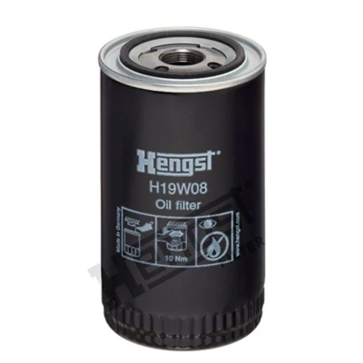 Imagem de Filtro de óleo HENGST FILTER H19W08
