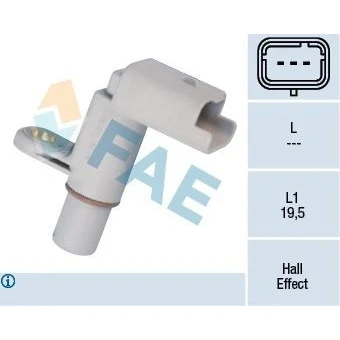 Imagem de FAE 79149 Sensor de rotações, gestão do motor