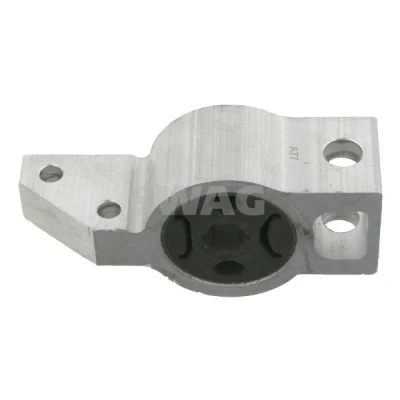 Imagem de SWAG 30 92 7071 Casquilho de Braço Suspensão com suporte Eixo dianteiro, lado direito, em baixo, traseira Alumínio VOLKSWAGEN: Golf 6, 5