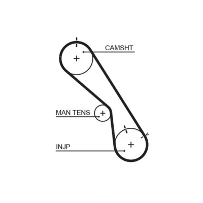 Imagem de GATES FleetRunner Micro V Stretch Fit 5474XS Correia de Distribuição