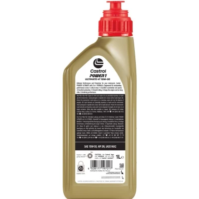 Imagem de Castrol Power 1 Ultimate 4T 10W 50 1l Óleo do motor 15FFAE
