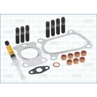 Imagem de AJUSA JTC11202 Kit de montagem, turbocompressor with studs, syringe oil com juntas instruções montagem PEUGEOT: 206 Hatchback