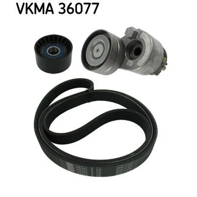Imagem de SKF VKMA 36077 Jogo de correias trapezoidais estriadas RENAULT: TRAFIC 2 Kasten