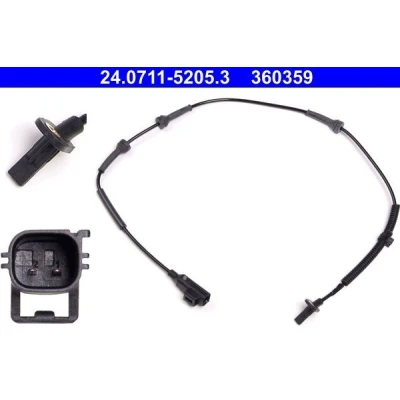 Imagem de ATE 24.0711 5205.3 Sensor de ABS 880