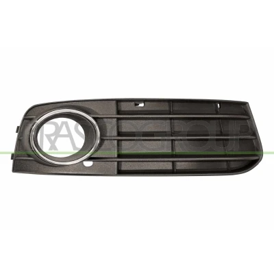 Imagem de PRASCO AD0242143 Grelha de Pára Choques com furo/s para os faróis nevoeiro à frente, lado direito cromado AUDI: A4 B8 Avant, Sedan