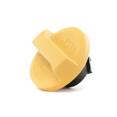 Imagem de FEBI BILSTEIN 33677 Tampa, tubo de enchimento óleo amarelo com retentor OPEL: Corsa C Hatchback, Astra H Caravan, G Caravan