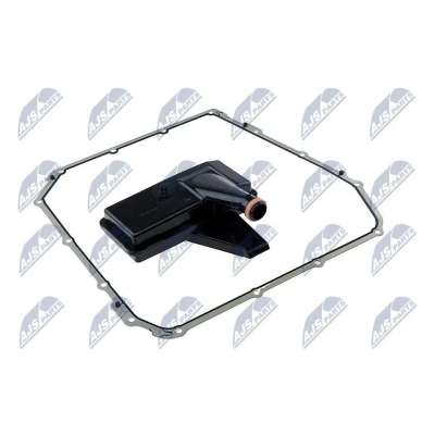 Imagem de NTY FSF AU 004 Conjunto do filtro hidráulico, caixa velocidades automática com junta AUDI: A6 C7 Avant, Q5, A7 Sportback, PORSCHE: Macan