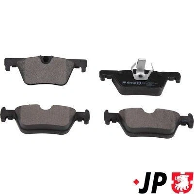 Imagem de JP GROUP 1463702210 Jogo de pastilhas para travão disco Eixo traseiro preparado indicador aviso desgaste BMW: 3 Touring, 1 Hatchback