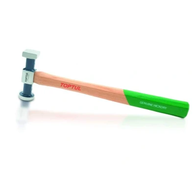 Imagem de Martelo da carroçaria TOPTUL plano diâmetro 35mm quadrado 27.5x27.5mm Länge 325mm