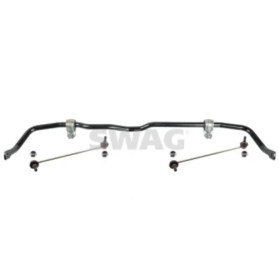 Imagem de SWAG 33 10 0733 barra Estabilizadora Eixo dianteiro com rolamentos de borracha acoplamento VOLKSWAGEN: Golf 7, AUDI: A3 Hatchback