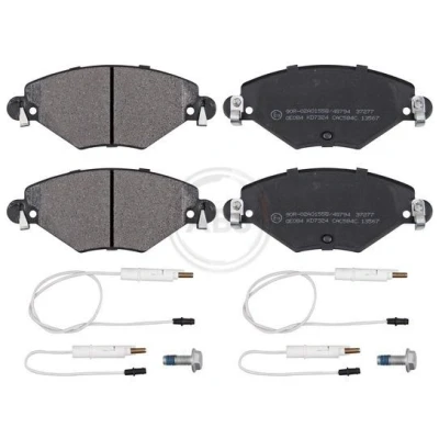 Imagem de A.B.S. 37277 Jogo de pastilhas para travão disco incl. contacto aviso desgaste CITROËN: C5 I Carrinha, Hatchback, II Hatchback