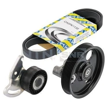Imagem de SNR KA855.20 Jogo de correias trapezoidais estriadas RENAULT: CLIO 2, MEGANE 2 Kombi, 3, NISSAN: MICRA Almera II Hatchback