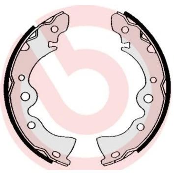 Imagem de BREMBO S 56 519 Maxilas de Travão 203mm 36mm