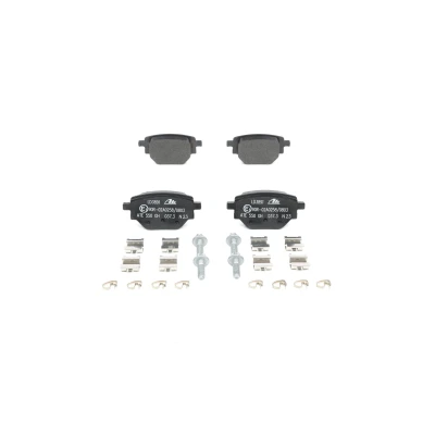 Imagem de ATE 13.0470 3891.2 Jogo de pastilhas para travão disco PEUGEOT: 2008 II, 208 II Hatchback, OPEL: Corsa F Hatchback