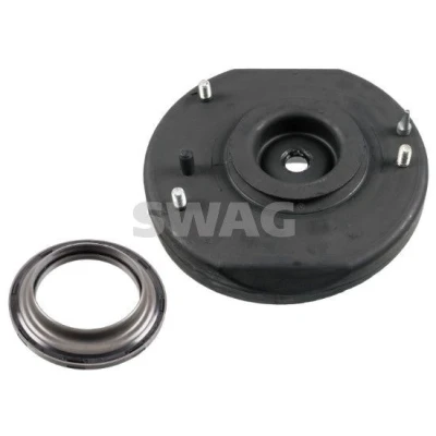 Imagem de SWAG 60 55 0010 Suporte de apoio do conjunto mola / amortecedor Eixo dianteiro, lado direito com rolamentos esferas Borracha RENAULT: LAGUNA 1