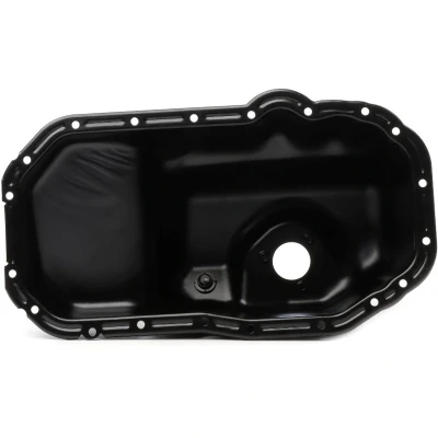Imagem de METZGER 7990017 cárter de Óleo com bujão despejo do óleo furo para sensor nível óleo, sem junta Chapa aço