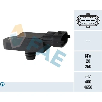 Imagem de FAE 15067 Sensor RENAULT: LAGUNA 2, CLIO 3, 2 Grandtour