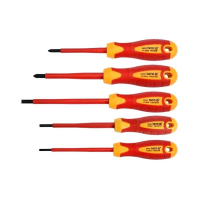Imagem de YATO YT 2827 Conjunto de chaves parafusos 5 Plástico 3, 4, 5.5, PH1, PH2 Expositor (cartão)