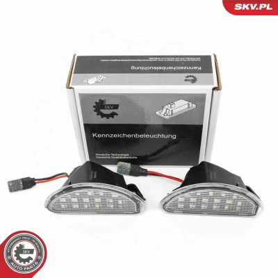 Imagem de Luz de chapa matrícula ESEN SKV 72SKV540
