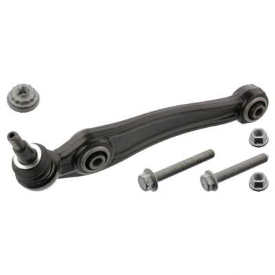 Imagem de FEBI BILSTEIN 40571 Braço de suspensão com chumaceira, parafusos, porca traseira esquerda, em baixo transversal Aço fundido BMW: X5, X6