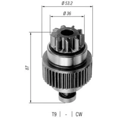 Imagem de MAGNETI MARELLI 940113020249 Pinhão, motor de arranque