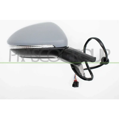 Imagem de Espelho retrovisor Prasco VG4007309 à direita com subcapa aquecível, dobrável electricamente, sem cor, não esférico VOLKSWAGEN: Golf 7