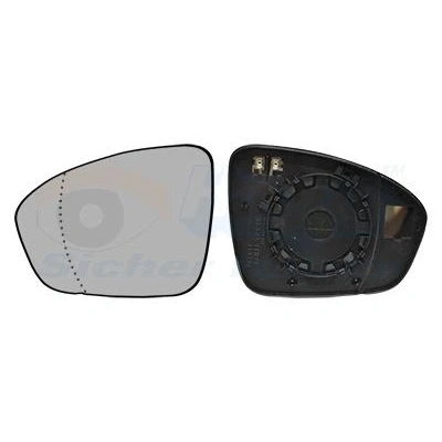 Imagem de VAN WEZEL 4407837 Vidro Espelho esquerda RENAULT: Megane 4