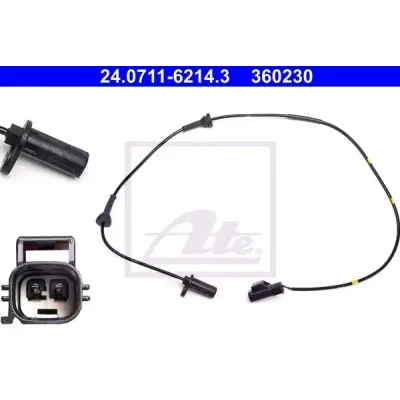 Imagem de ATE 24.0711 6214.3 Sensor de ABS 965 VOLVO: V70 2, XC70 I Cross Country