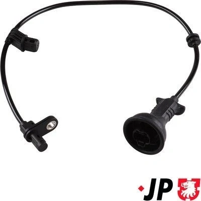 Imagem de JP GROUP 1397104000 Sensor de ABS Eixo traseiro esquerdo, direito activo 535 preto MERCEDES BENZ: Classe A