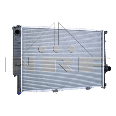Imagem de NRF EASY FIT 509588 Radiador, arrefecimento do motor Alumínio 650 435 34 com grampo êmbolo Aletas de refrigeração soldadas BMW: 5 Sedan, Touring