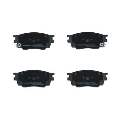 Imagem de KAMOKA JQ101255 Jogo de pastilhas para travão disco Eixo dianteiro com avisador sonoro desgaste MAZDA: 6 Hatchback, Sedan, Hatchback