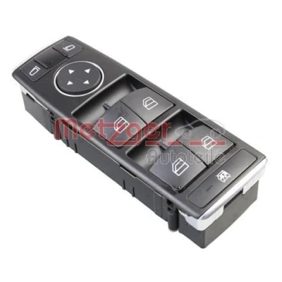 Imagem de METZGER 0916677 Interruptor, elevadores dos vidros do lado condutor MERCEDES BENZ: Classe C Sedan, E T modell