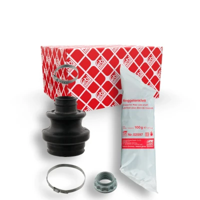 Imagem de FEBI BILSTEIN 30965 Fole de Transmissão Eixo traseiro, do lado da roda Borracha MERCEDES BENZ: W124 Sedan