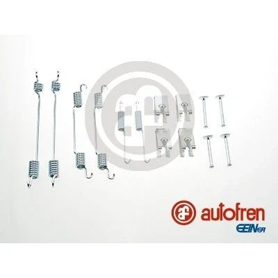 Imagem de AUTOFREN SEINSA D3941A Kit de acessórios, maxilas do travão Eixo traseiro TOYOTA: Corolla VIII Compact, Liftback