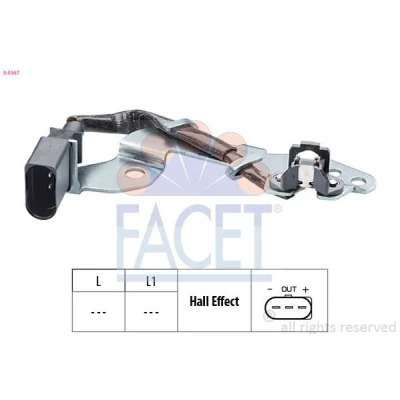 Imagem de FACET 9.0367 Sensor Made in Italy OE Equivalent VOLKSWAGEN: Golf 4, Polo IV Hatchback, Passat B5 GP Sedan, SEAT: Leon I Ibiza 3