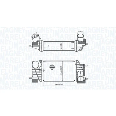 Imagem de MAGNETI MARELLI 351319205820 Intercooler