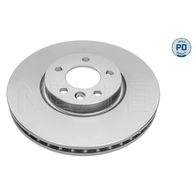 Imagem de MEYLE 183 521 0024/PD Disco de travão Eixo dianteiro 340 32,6 5 120 ventilado Revestido a discos zinco alto carbono PD Quality