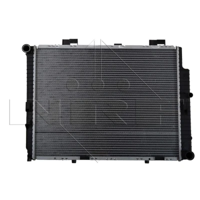 Imagem de NRF 55331 Radiador, arrefecimento do motor Alumínio 640 485 42 com componentes de montagem Aletas refrigeração soldadas