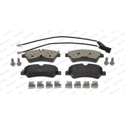Imagem de FERODO FVR5076 Jogo de pastilhas para travão disco incl. contacto aviso desgaste com acessórios FORD: Transit V363 Van, Minibus