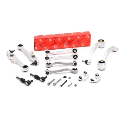 Imagem de FEBI BILSTEIN 21502 Jogo de reparação, braço transversal Eixo dianteiro com barra acoplamento ProKit VOLKSWAGEN: Passat B5 GP Variant endado,