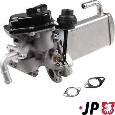 Imagem de JP GROUP 1119904100 Válvula EGR elétrico com juntas, radiador da recirculação dos gases de escape VOLKSWAGEN: Transporter 6 Bus, 5
