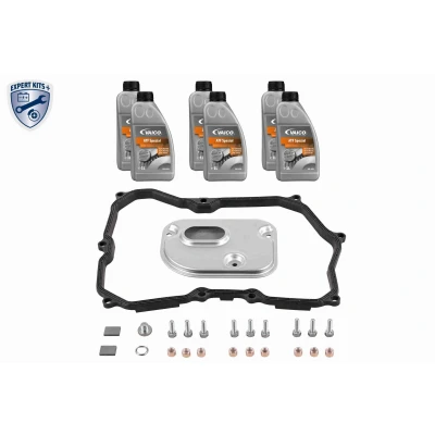 Imagem de VAICO V10 3221 Conjunto de peças, mudança óleo, caixa vel. automática com junta retentor, óleo para padrão