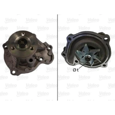 Imagem de VALEO 506717 Bomba de água sem polia juntas tampa NISSAN: Note I, MICRA 3
