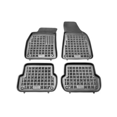 Imagem de REZAW PLAST 200301 Conjunto de tapete chão Borracha à frente e atrás 4 preto medida AUDI: A4 B6 Avant, B7 Sedan