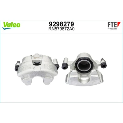 Imagem de FTE 9298279 Pinça de travão cinzento Ferro fundido Eixo dianteiro, lado direito sem suporte MAZDA: 6 SW