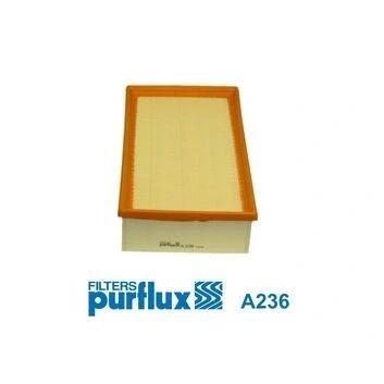 Imagem de PURFLUX A236 Filtro de ar 70 184 309 Cartucho filtrante AUDI: 100 C4 Sedan, A6 Avant