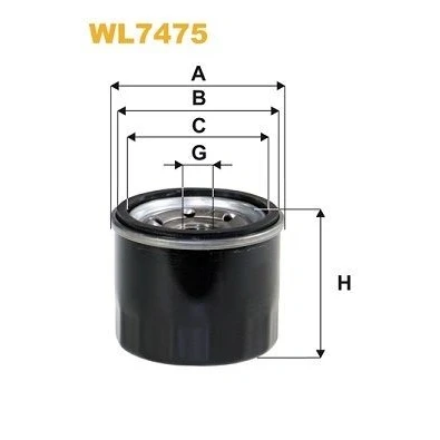 Imagem de Filtros de óleo wix filters wl7475