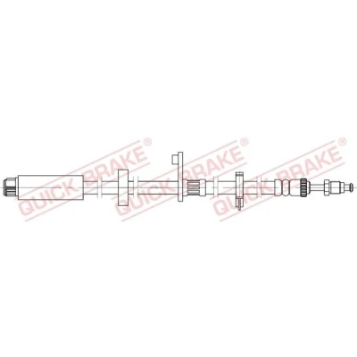Imagem de QUICK BRAKE 32.824 Mangueira de Travão 458 M10x1